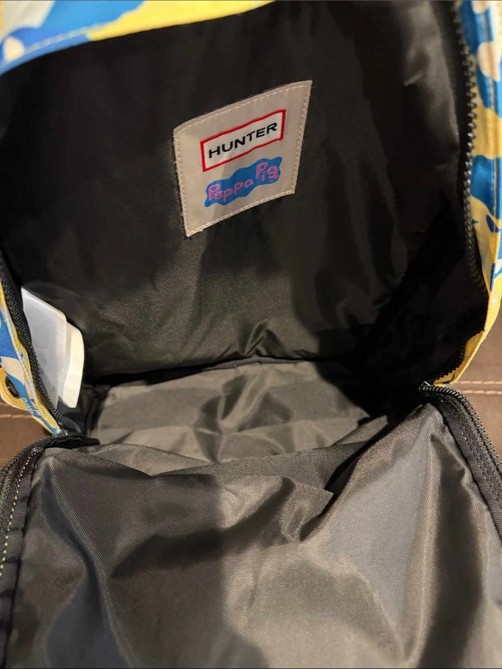 Hunter Kids Yellow & Blue Peppa Pig Rain Backpack
